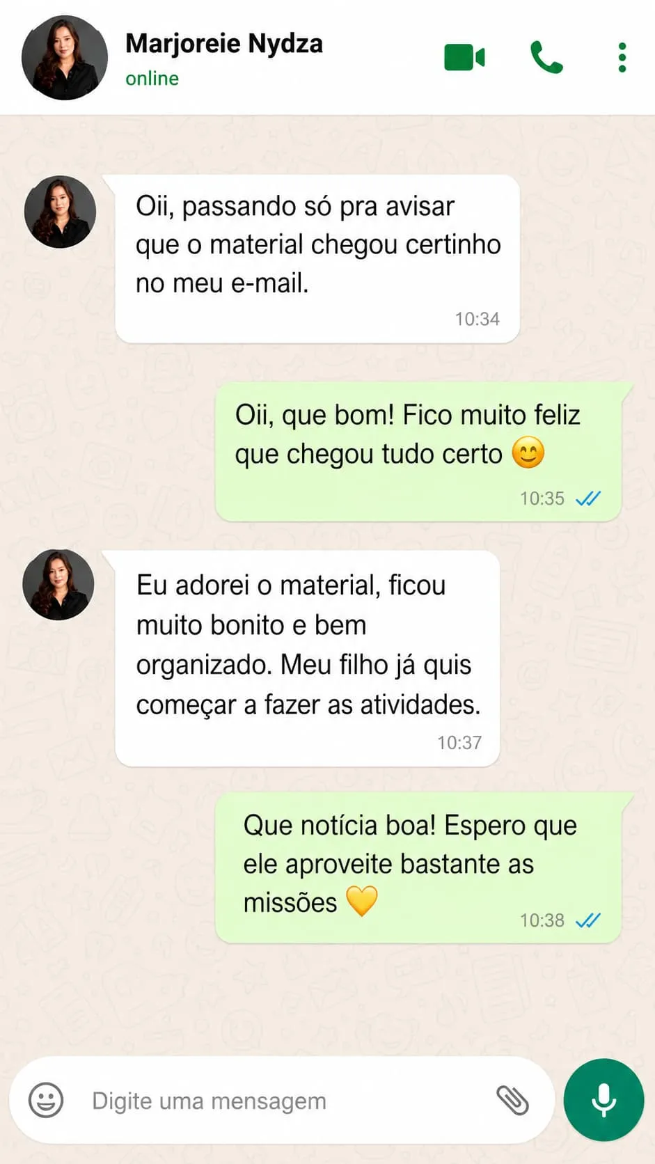 Relato de cliente 4