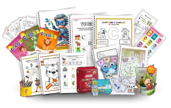 Coleção de atividades de aprendizado divertido